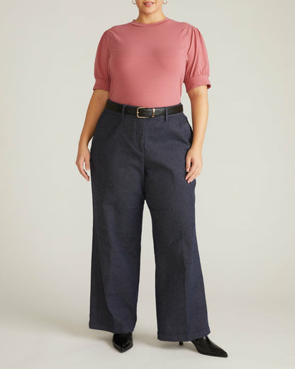 Pouf Sleeve Tee - Virginia Rose | Universal Standard