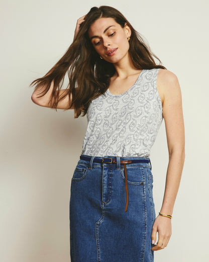 Light-As-Air Tank - Faded Print | Universal Standard