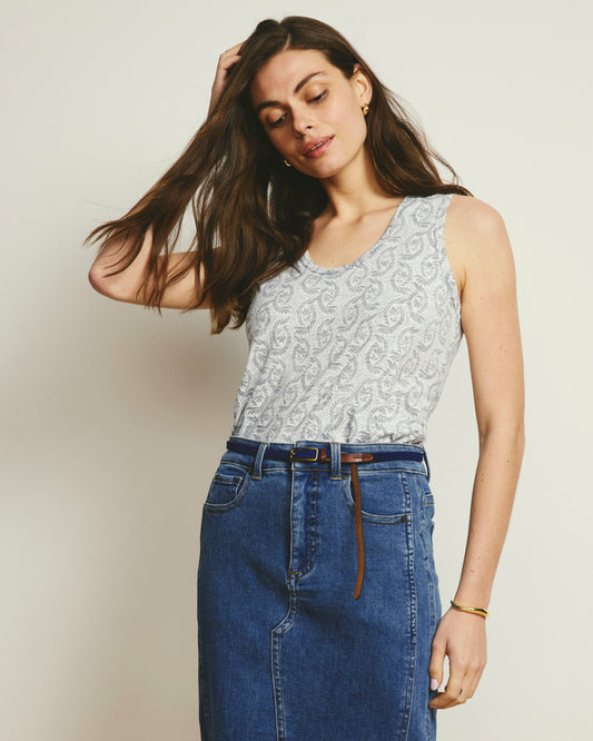 Light-As-Air Tank - Faded Print | Universal Standard