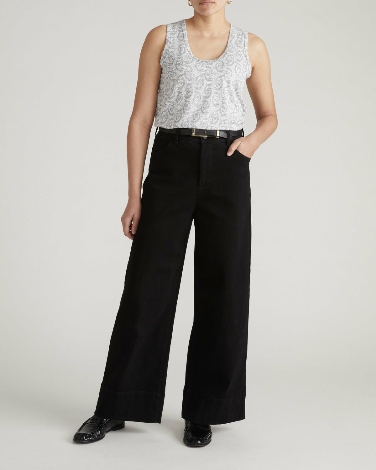 Light-As-Air Tank - Faded Print | Universal Standard