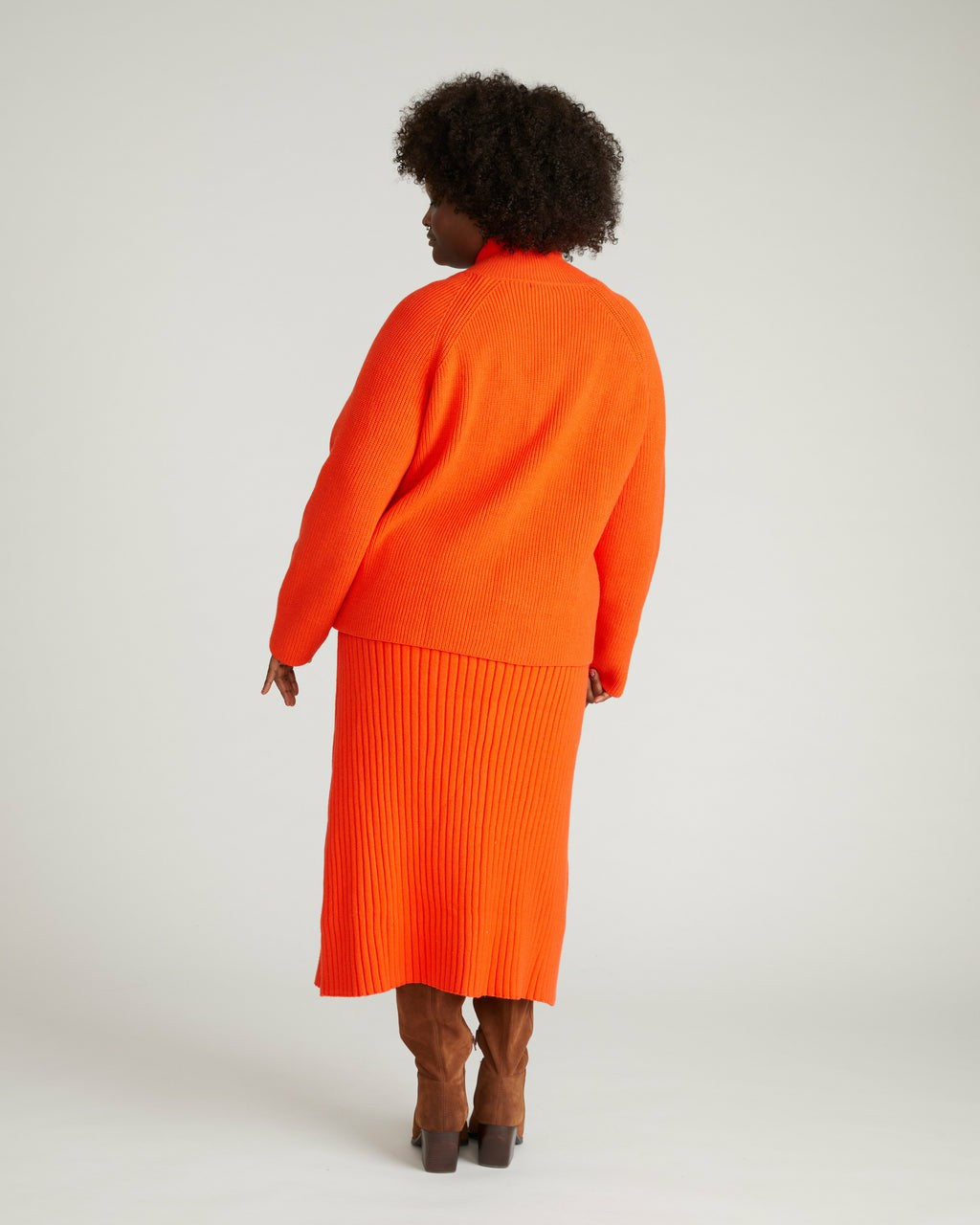 Arly Wrap Neck Sweater - Poppy | Universal Standard