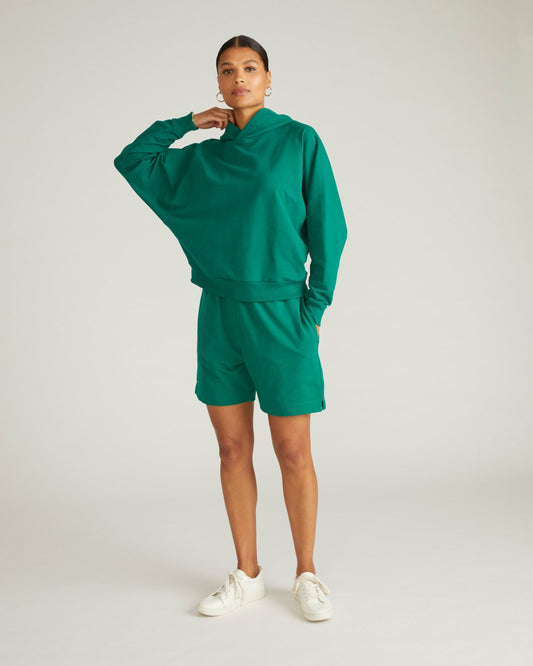 French Terry Pullover Hoodie - Aventurine | Universal Standard