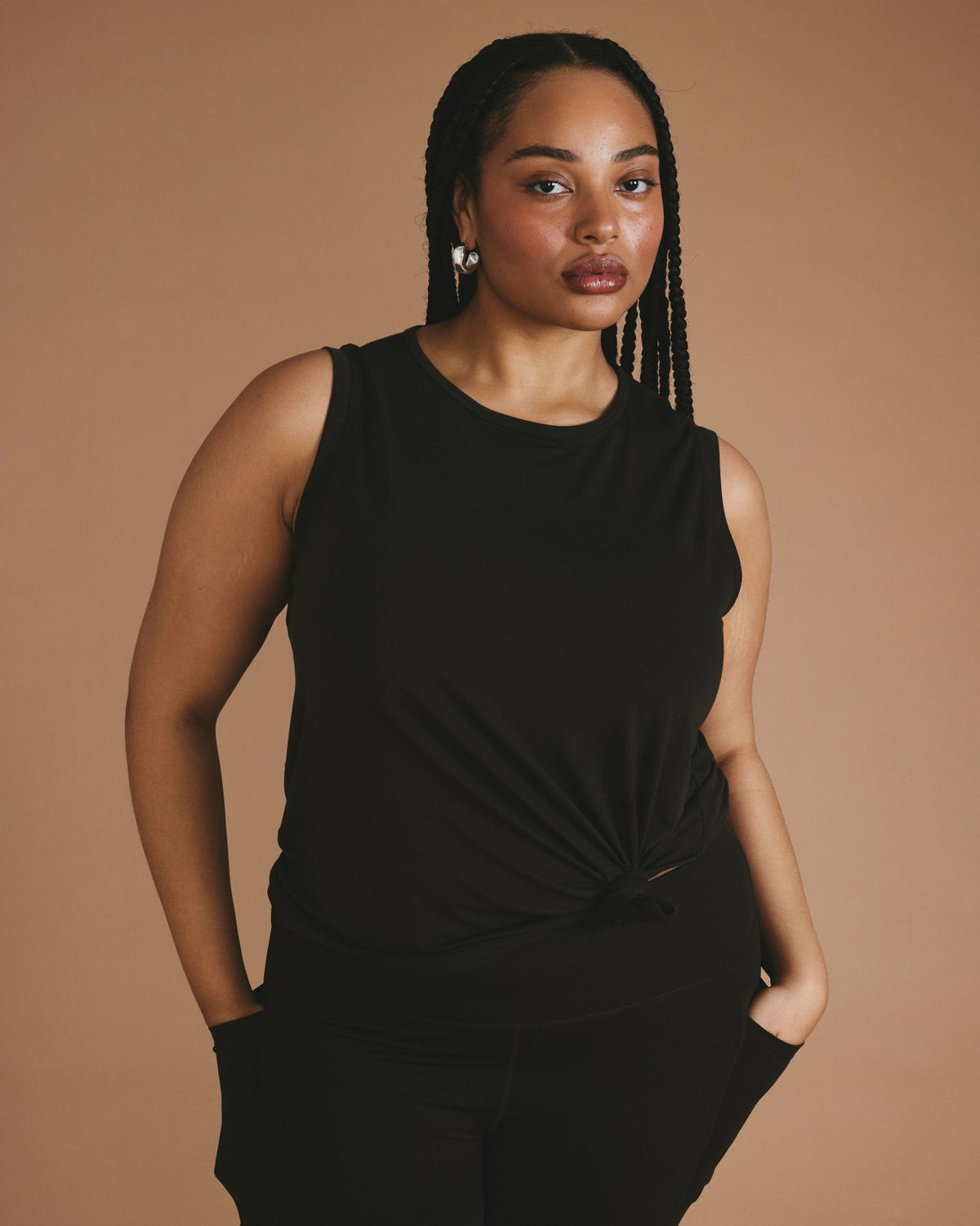 Mia Movement Tank - Deep Brown | Universal Standard