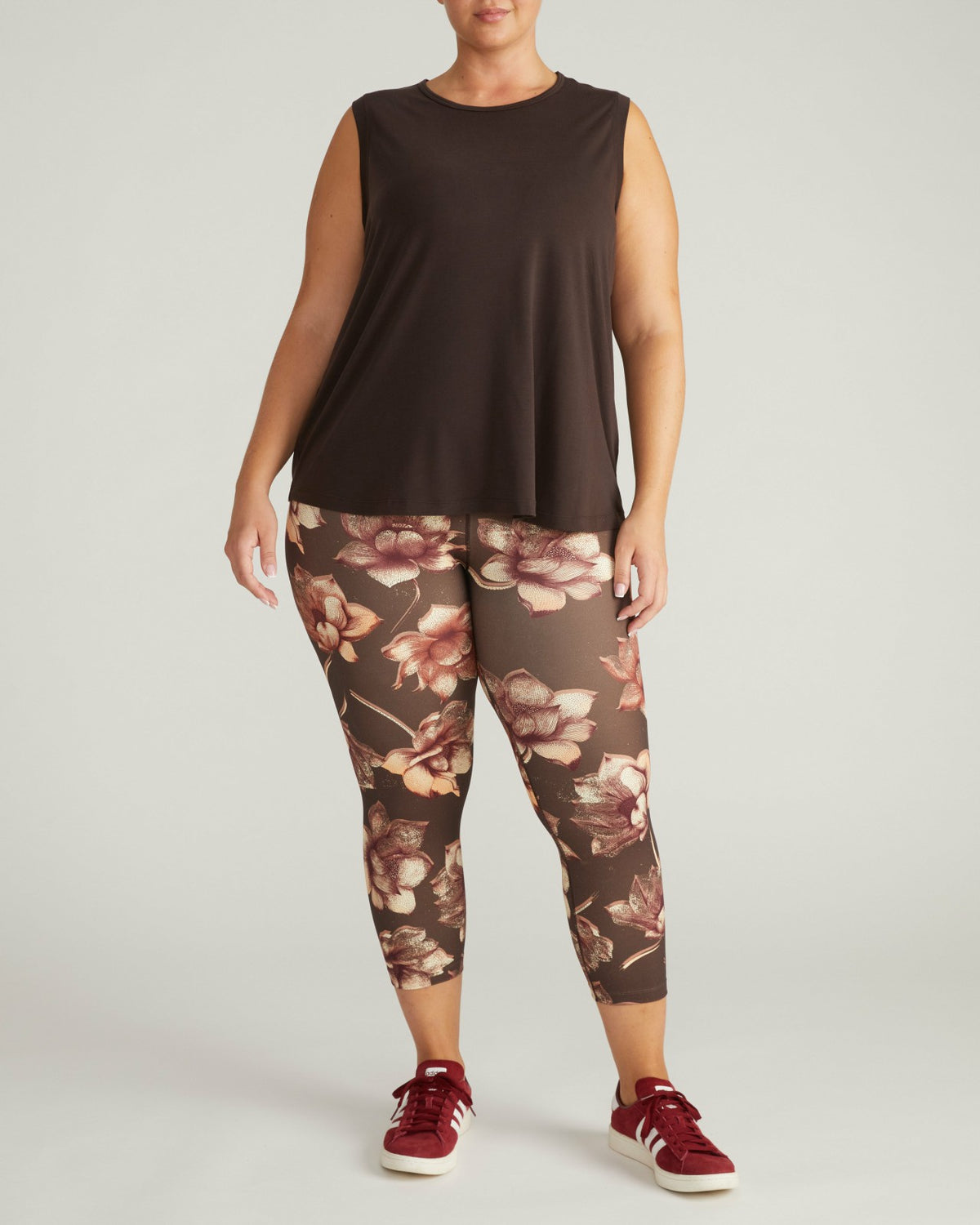 Mia Movement Tank - Deep Brown | Universal Standard