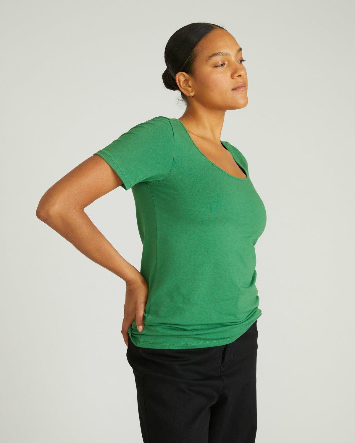 Scoop Neck Tee - Clover | Universal Standard