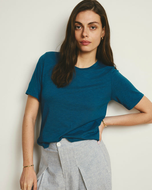 Light-As-Air Tee Rex - Ink Blue | Universal Standard