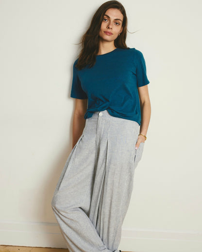 Light-As-Air Tee Rex - Ink Blue | Universal Standard