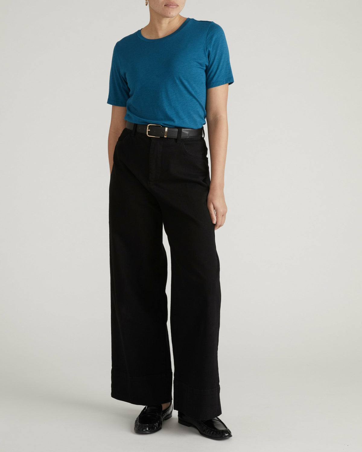 Light-As-Air Tee Rex - Ink Blue | Universal Standard