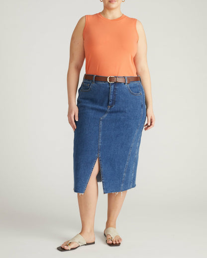 Patti Muscle Tank - Italian Orange | Universal Standard