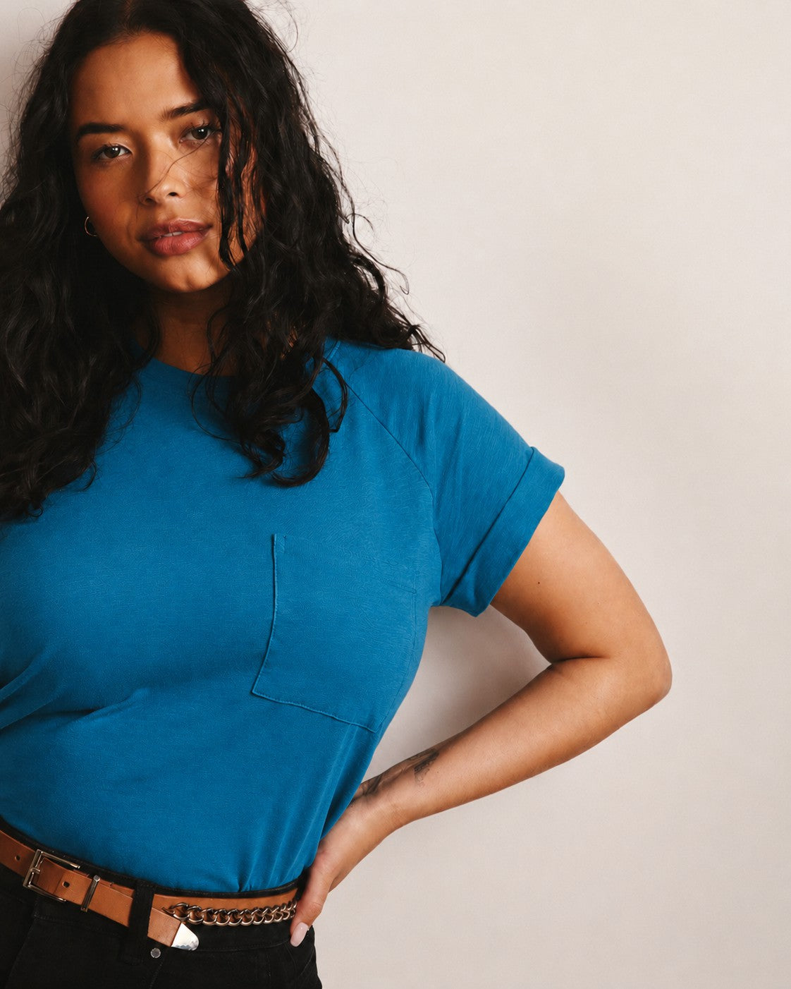 Light-As-Air Boy Tee - Ink Blue | Universal Standard