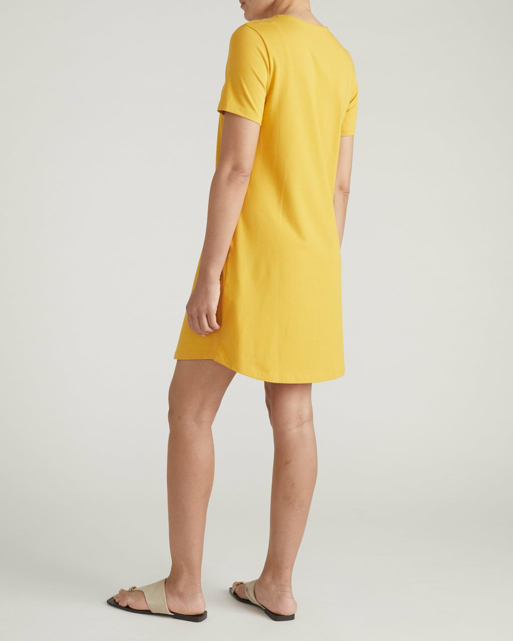 Halie T-Shirt Dress - Goldenrod | Universal Standard