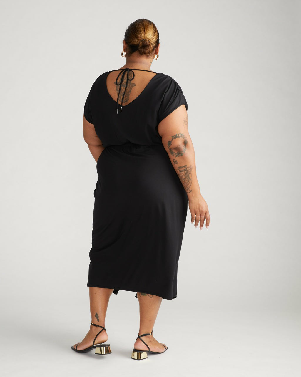 Havana Divine Jersey Dress - Black | Universal Standard