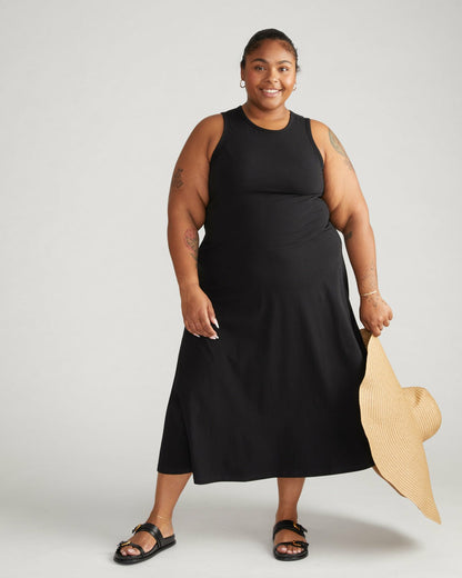 Sardinia Tank Dress - Black | Universal Standard