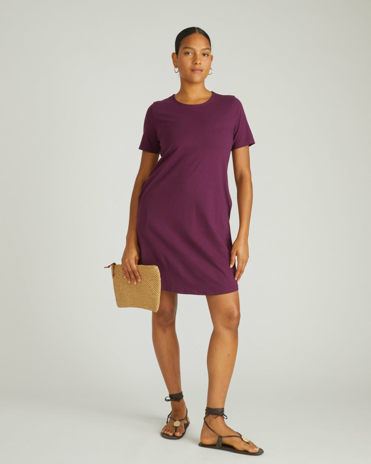 Halie T-Shirt Dress - Gamay | Universal Standard