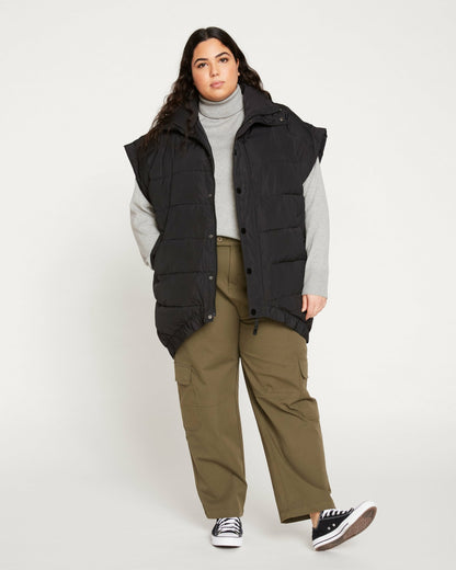 Karlee Stretch Cotton Twill Cargo Pants - Ivy | Universal Standard
