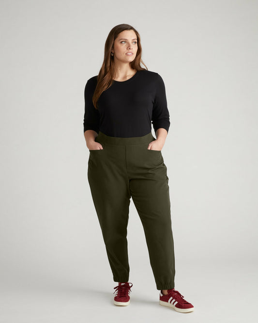 Go-Stretch Jogger - Nori | Universal Standard