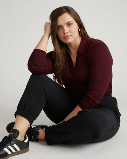 Go-Stretch Jogger - Black | Universal Standard