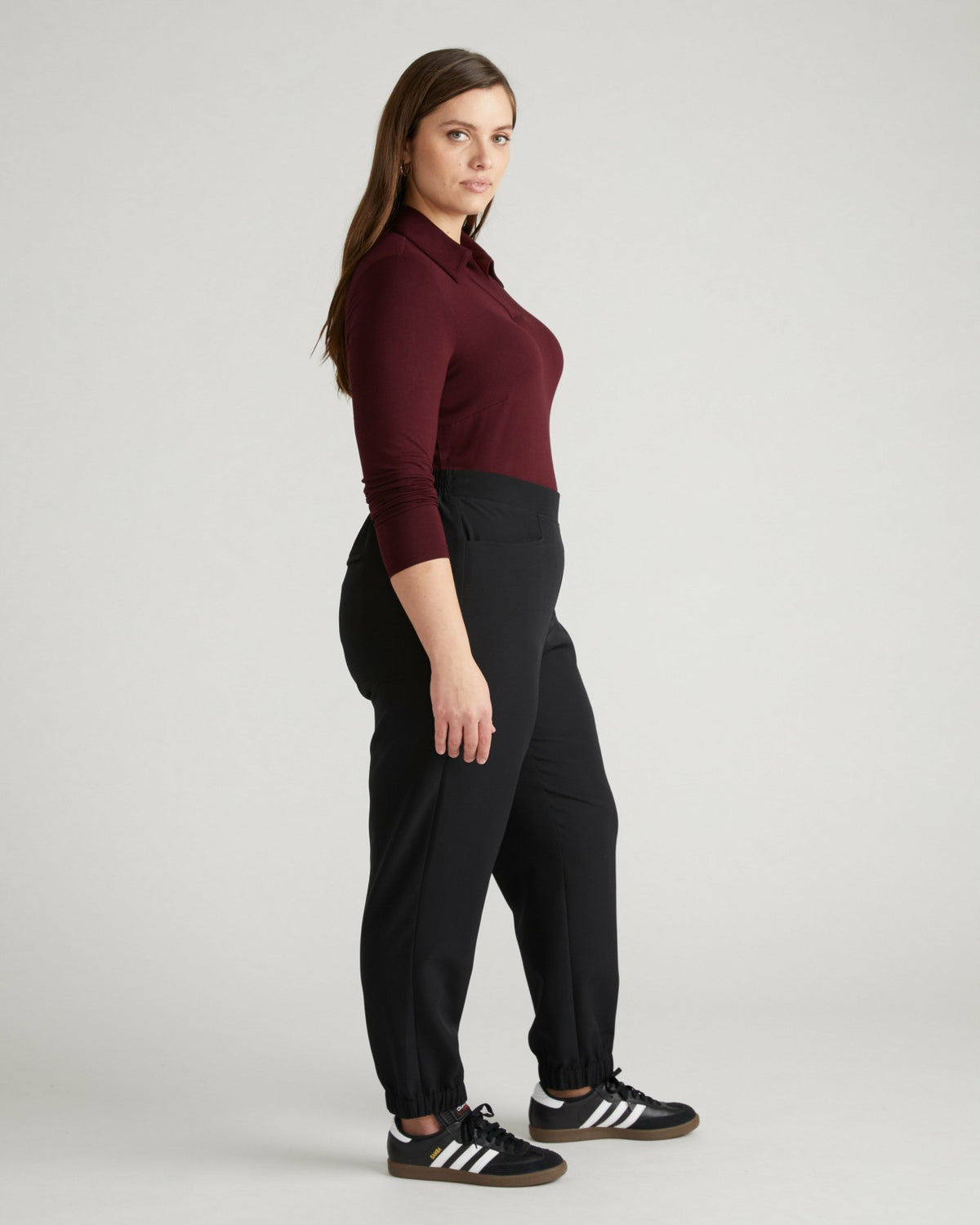 Go-Stretch Jogger - Black | Universal Standard