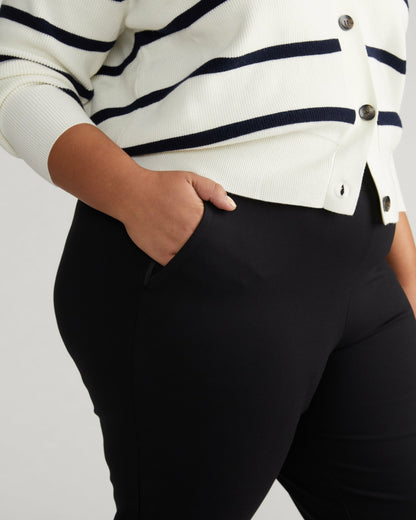 Prestige Ponte Flared Pants - Black | Universal Standard