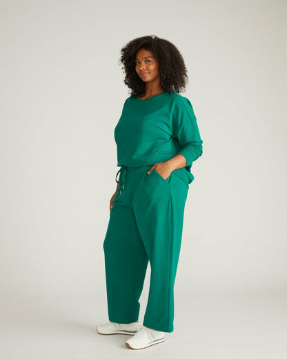 Straight Leg French Terry Sweatpants - Aventurine | Universal Standard