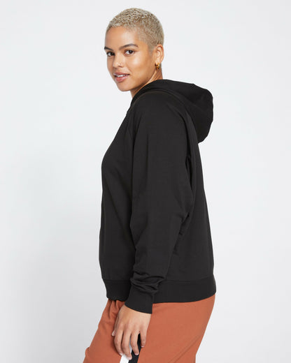 French Terry Pullover Hoodie - Black | Universal Standard