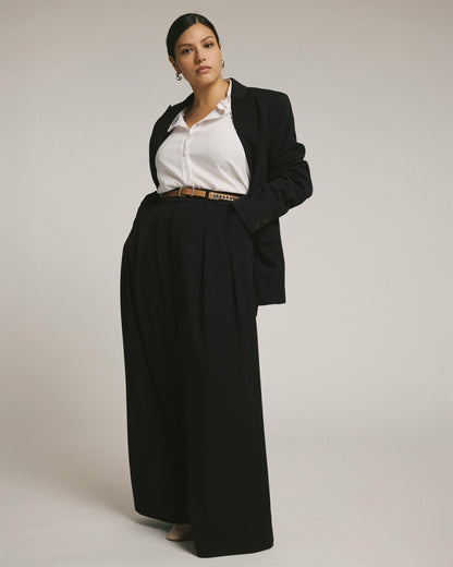 All Day Palais Wide Leg Pants - Black | Universal Standard