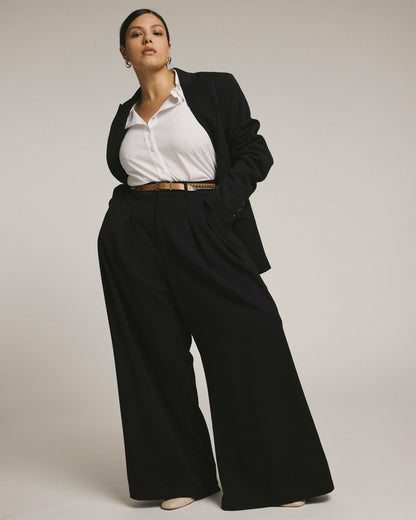 All Day Palais Wide Leg Pants - Black | Universal Standard