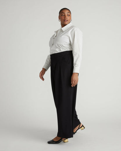 All Day Palais Wide Leg Pants - Black | Universal Standard