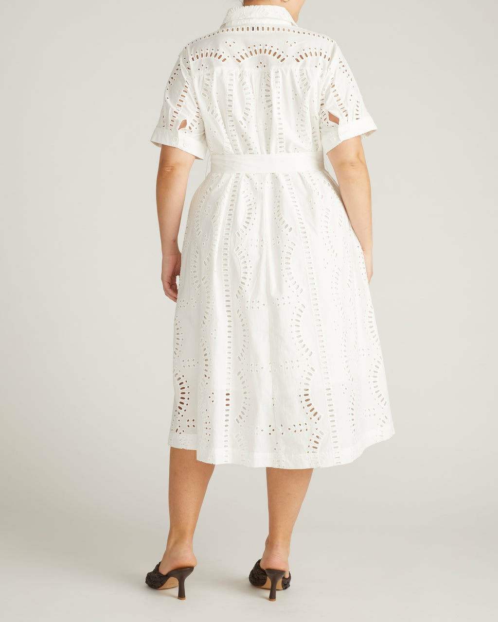 Tina Cotton Poplin Shirtdress - White | Universal Standard