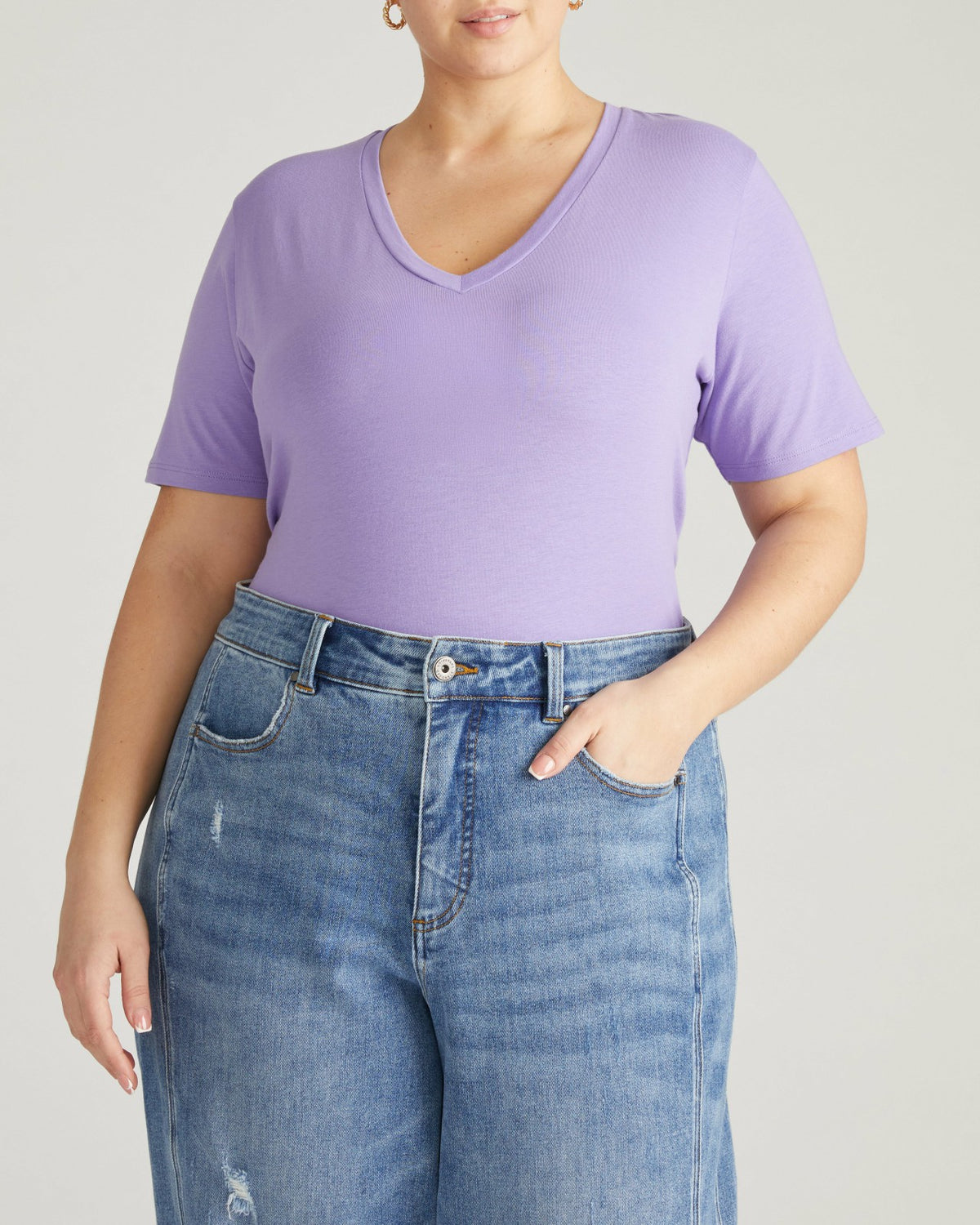 V Rex - Purple Posey | Universal Standard