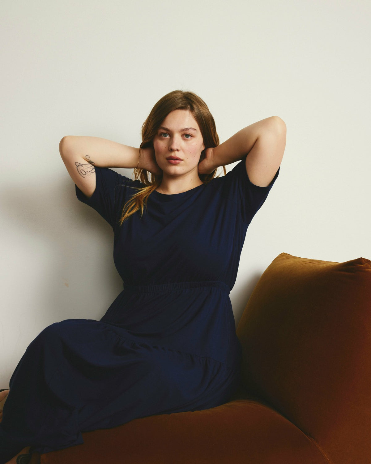Thea Divine Jersey Midi Dress - Cenote | Universal Standard