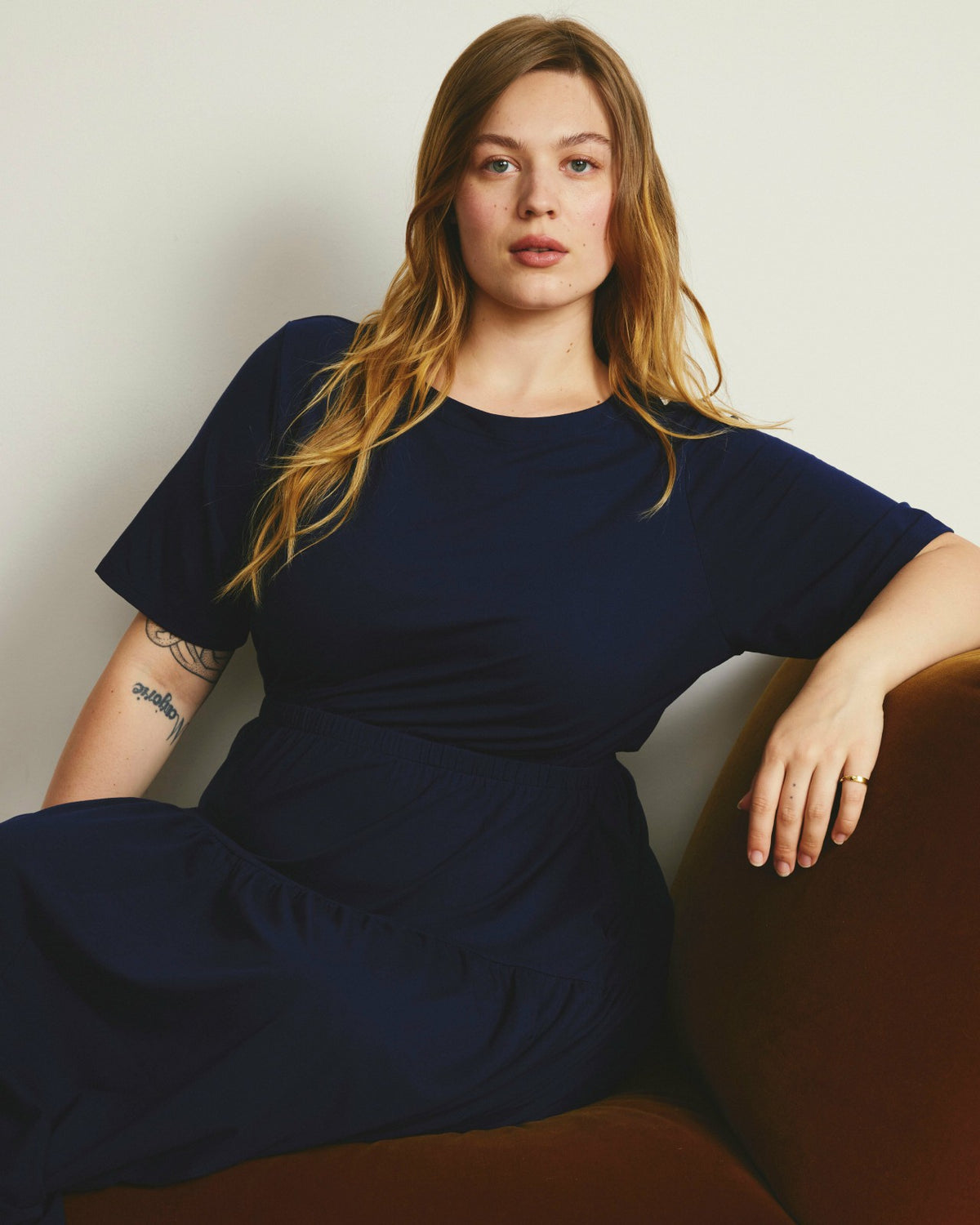 Thea Divine Jersey Midi Dress - Cenote | Universal Standard