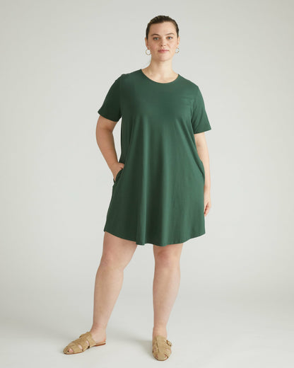 Halie T-Shirt Dress - Conifer | Universal Standard