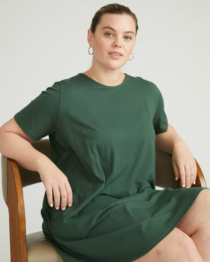 Halie T-Shirt Dress - Conifer | Universal Standard