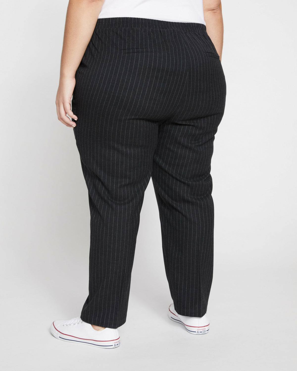 The Pinstripe Pant - Graphite | Universal Standard