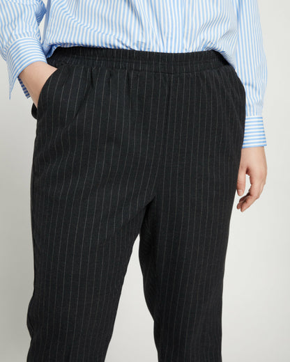 The Pinstripe Pant - Graphite | Universal Standard