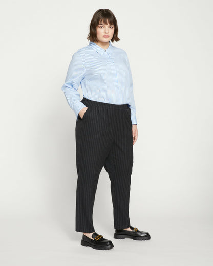 The Pinstripe Pant - Graphite | Universal Standard