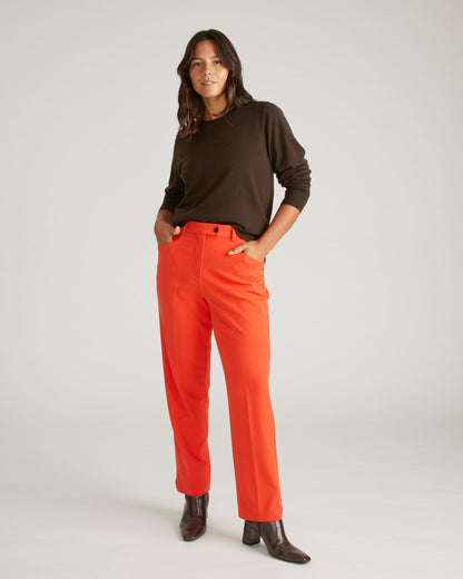 All Day Mercer Tapered Leg Pants - Poppy | Universal Standard