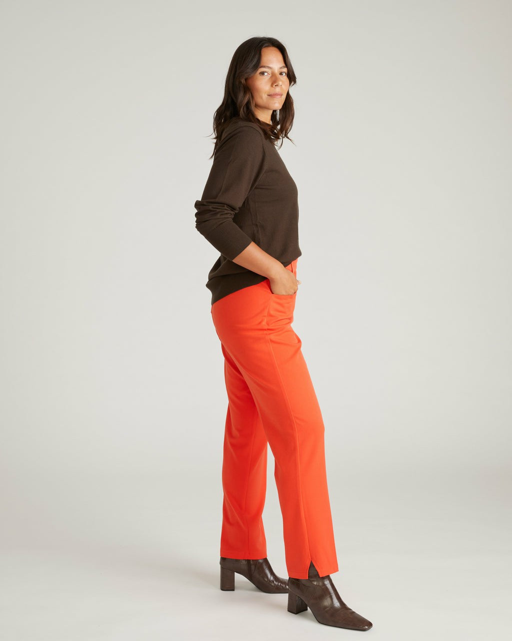 All Day Mercer Tapered Leg Pants - Poppy | Universal Standard