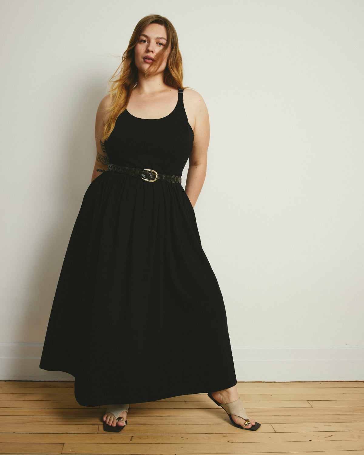 Cayo Cami Dress - Black | Universal Standard