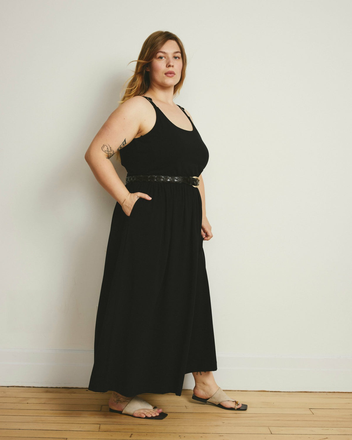 Cayo Cami Dress - Black | Universal Standard
