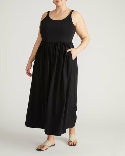 Cayo Cami Dress - Black | Universal Standard