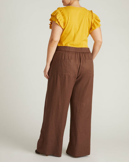 Magnolia Ribbed Top - Goldenrod | Universal Standard
