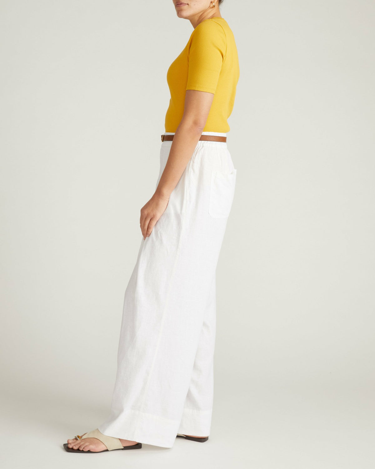Classic Ribbed Tee - Goldenrod | Universal Standard