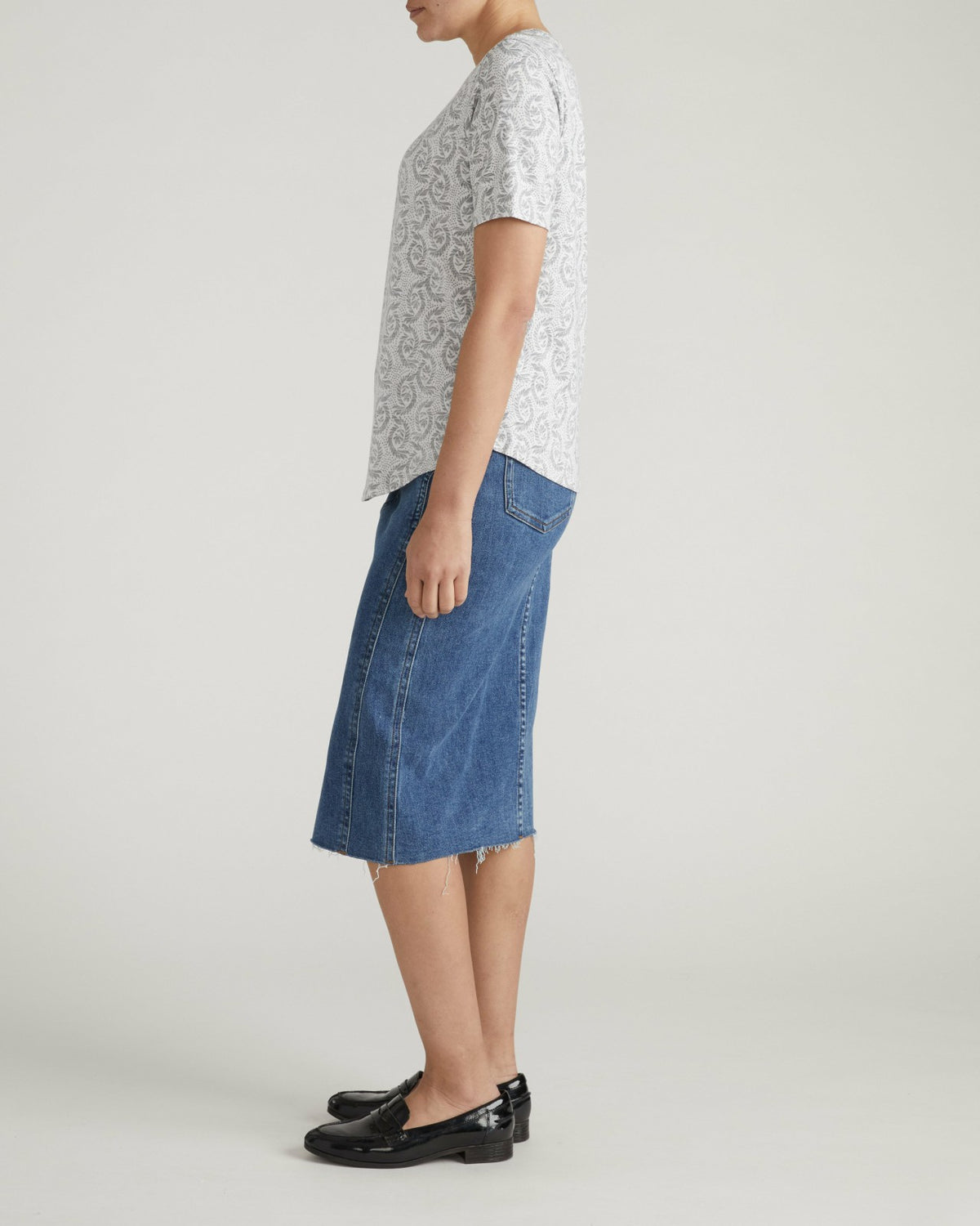 Light-As-Air Tee Rex - Faded Print | Universal Standard