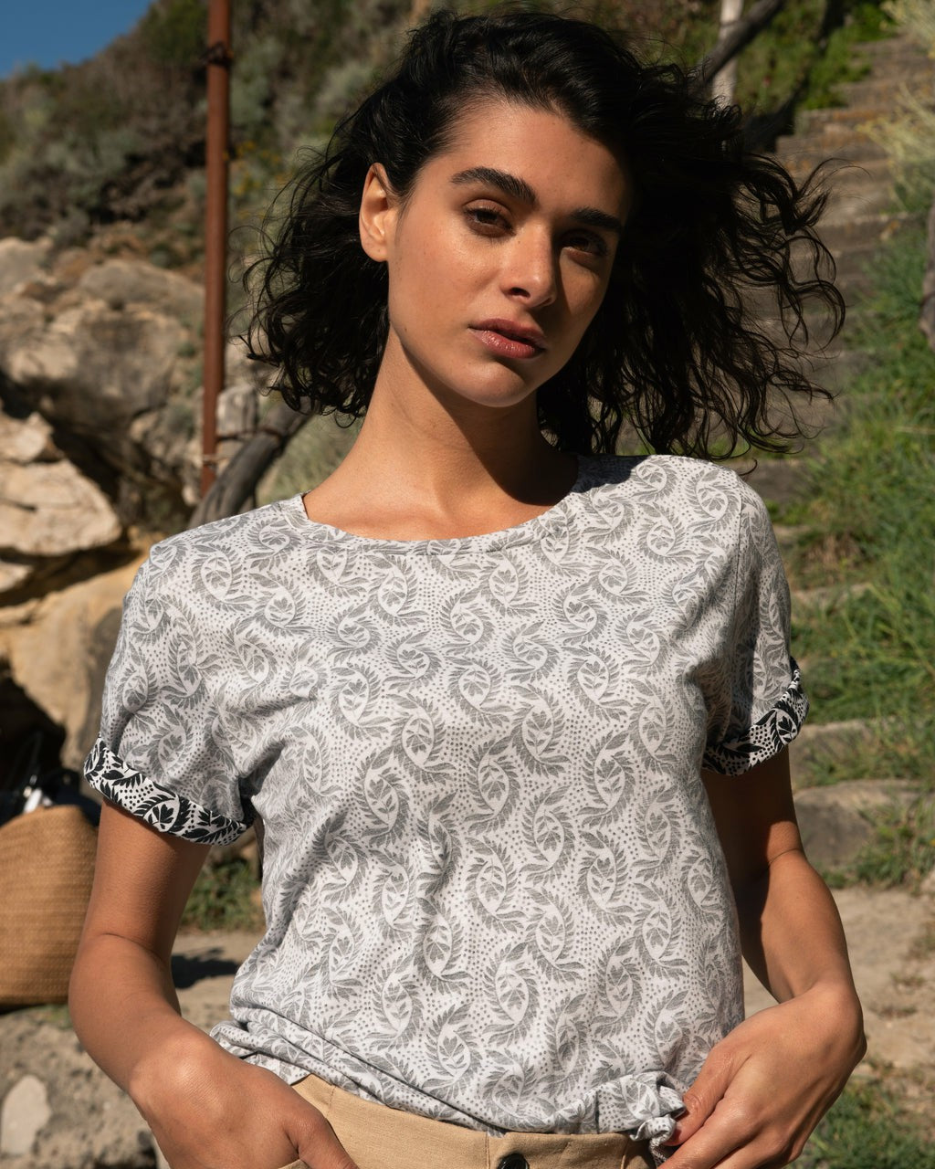 Light-As-Air Tee Rex - Faded Print | Universal Standard