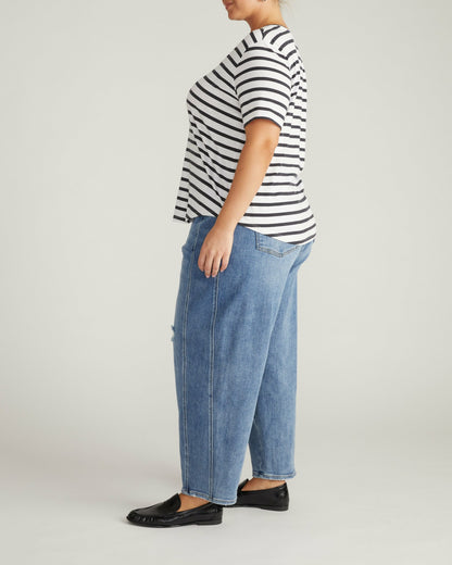 Light-As-Air V Rex - Zen Stripe | Universal Standard