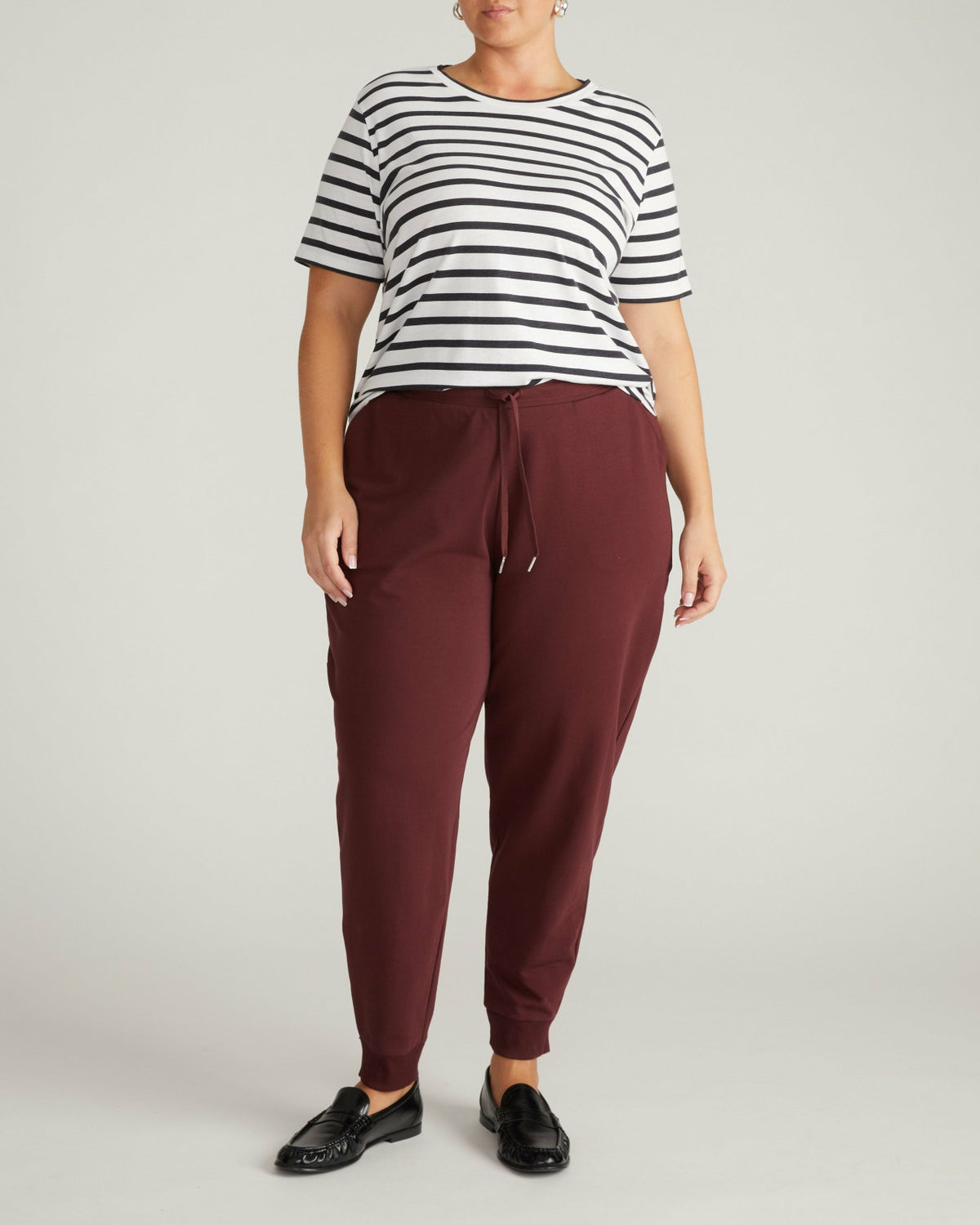 Light-As-Air Tee Rex - Zen Stripe | Universal Standard
