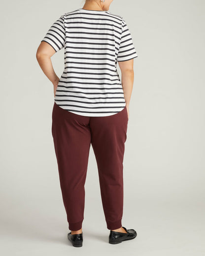 Light-As-Air Tee Rex - Zen Stripe | Universal Standard