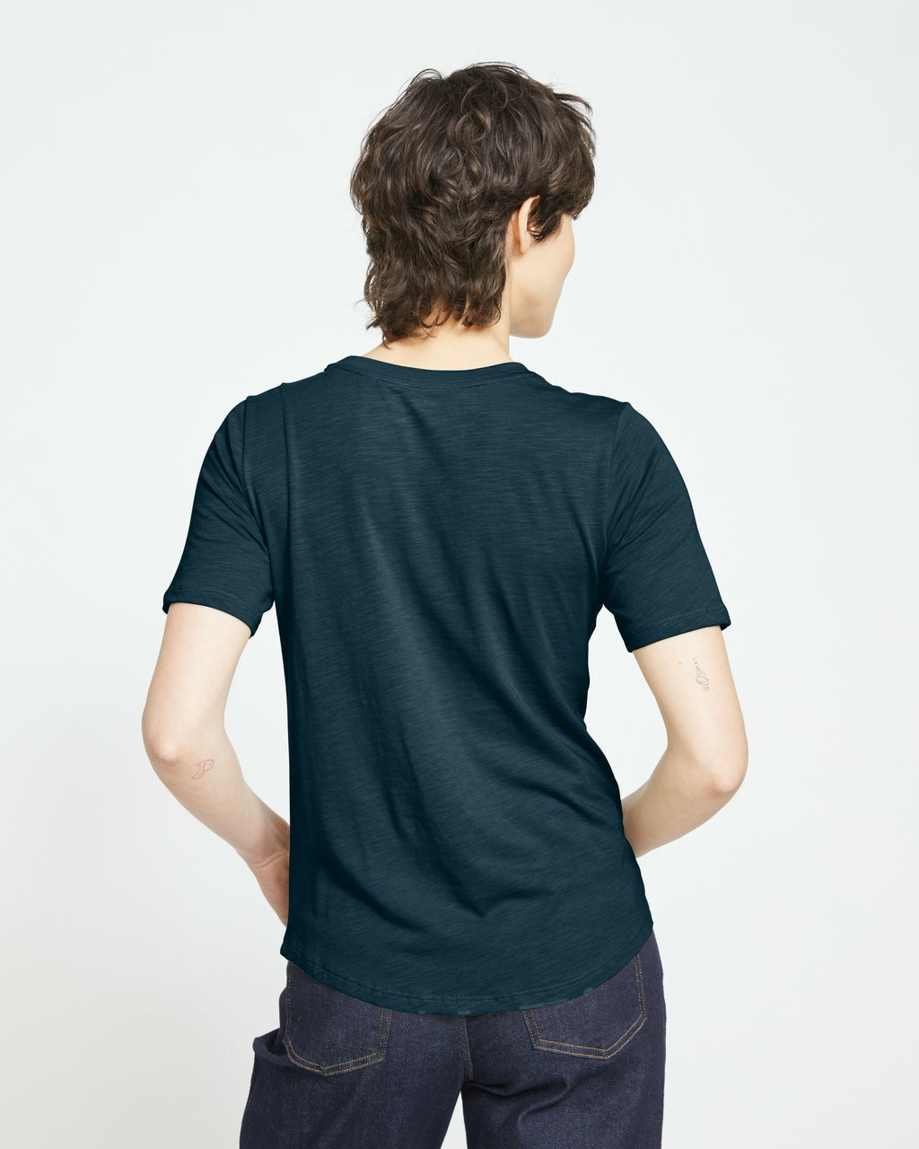 Light-As-Air Tee Rex - Deep Sea | Universal Standard